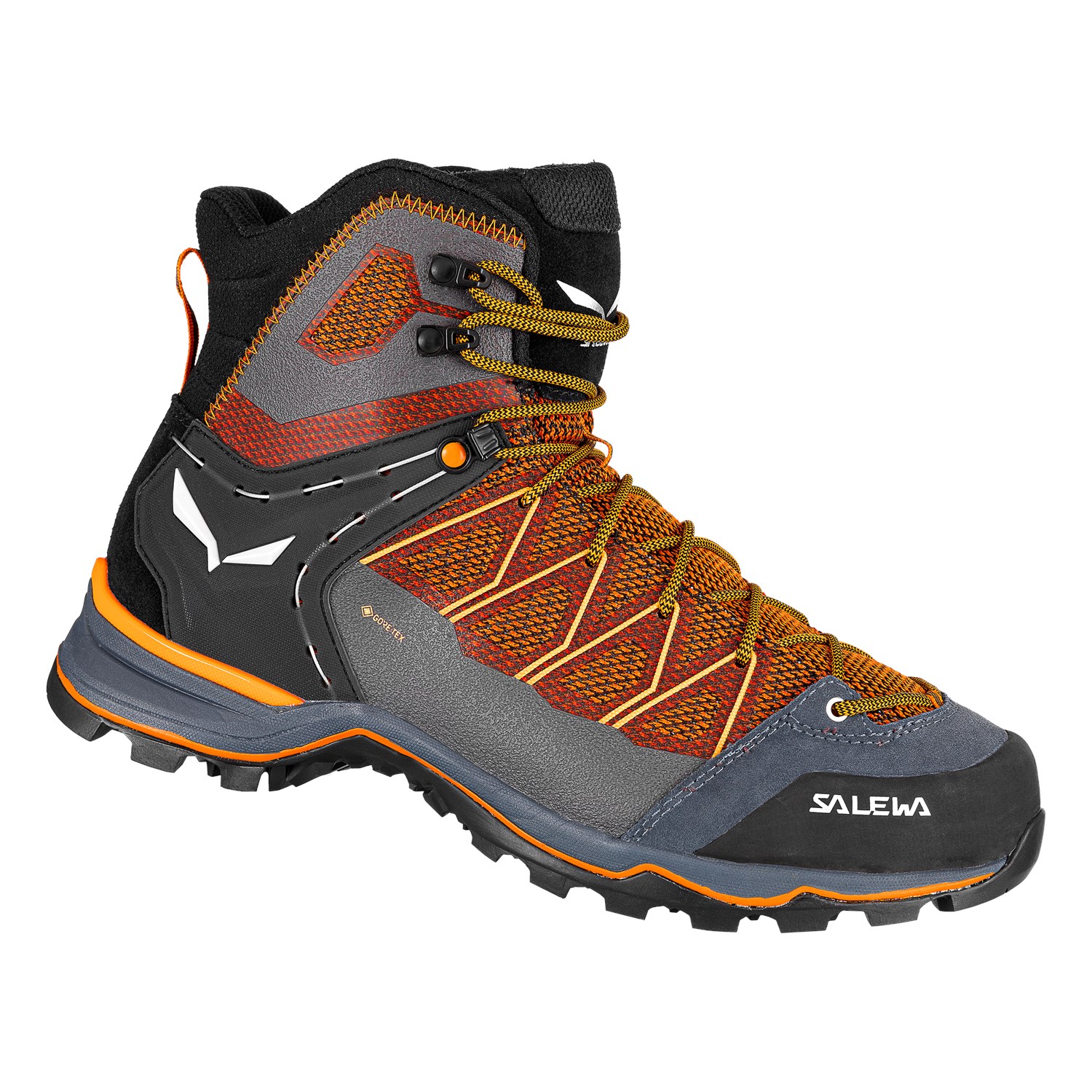 Zapatillas Trekking Hombre Chile - Salewa Mountain Trainer Lite Mid GORE-TEX® - Negras - XTUP-03168